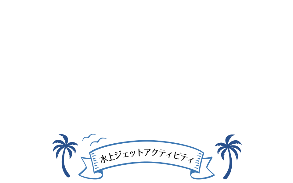 水上ジェットアクティビティ